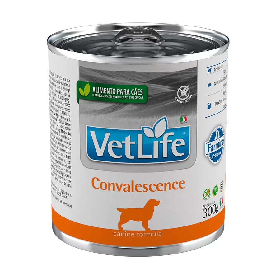 Ração Úmida Farmina Vet Life Convalescence para Cães 300g